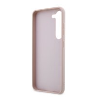 Guess 4G Metal Logo Rapport Case für Samsung S23 pink