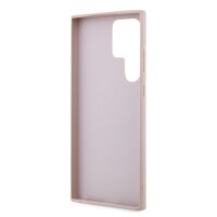 Guess 4G Metal Logo Rapport Case für Samsung S23 Ultra pink