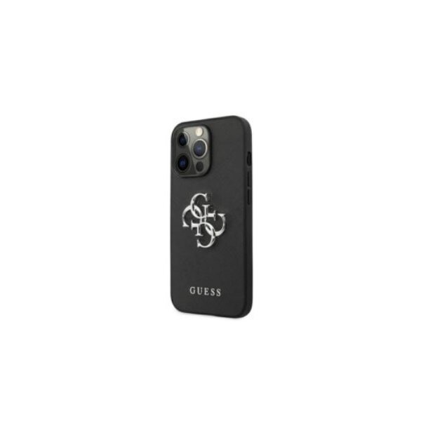 Guess 4G Metal Logo Case für Iphone 13 Pro Max black