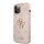 Guess 4G Metal Logo Rapport Case für Iphone 12 Pro Max pink