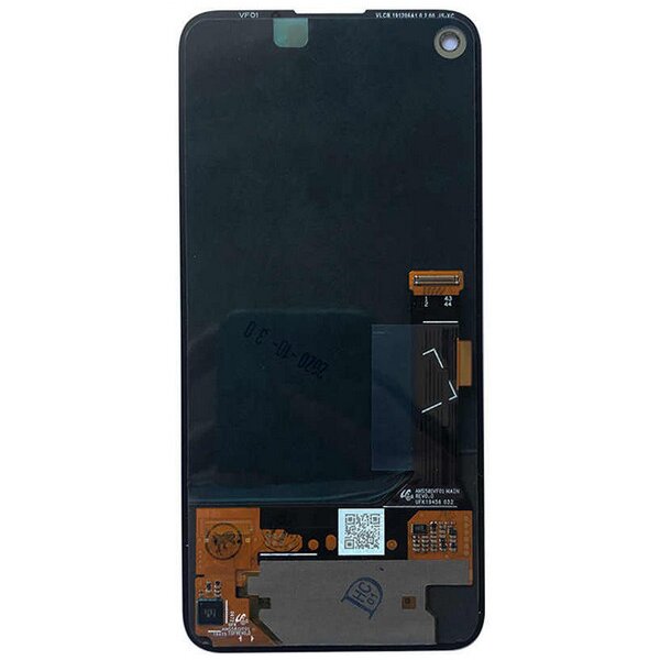 LCD mit Touch, Frame für Google Pixel 4A black