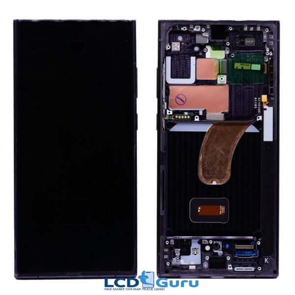 Samsung Display Lcd S23 Ultra 5G SM-S918B black Service Pack GH82-30465A GH82-30466A