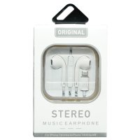 Stereo Headset mit Lightning für iPhone white