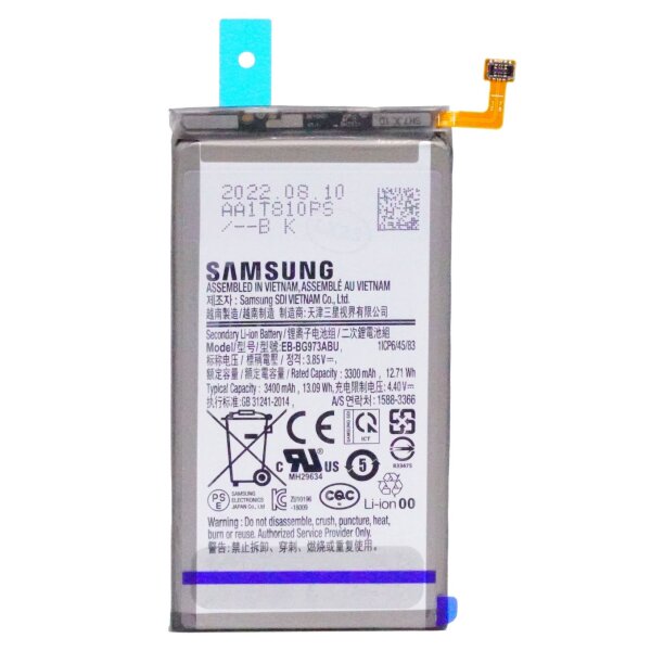 Akku für Samsung S10 G973F / 3400mAh Service Pack