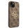 Guess 4G Metal Logo Rapport Case für Iphone 14 Plus brown