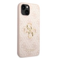 Guess 4G Metal Logo Rapport Case für Iphone 14 Plus pink