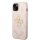 Guess 4G Metal Logo Rapport Case für Iphone 14 Plus pink