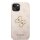 Guess 4G Metal Logo Rapport Case für Iphone 14 Plus pink