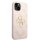 Guess 4G Metal Logo Rapport Case für Iphone 14 Plus pink