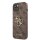 Guess 4G Metal Logo Rapport Case für Iphone 13 brown