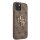 Guess 4G Metal Logo Rapport Case für Iphone 13 brown