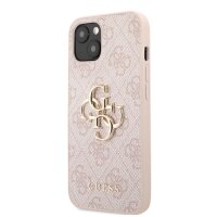 Guess 4G Metal Logo Rapport Case für Iphone 13 pink