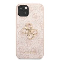 Guess 4G Metal Logo Rapport Case für Iphone 13 pink