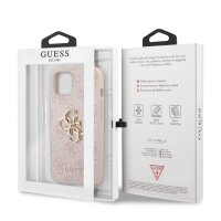 Guess 4G Metal Logo Rapport Case für Iphone 13 pink