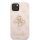 Guess 4G Metal Logo Rapport Case für Iphone 13 pink