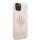 Guess 4G Metal Logo Rapport Case für Iphone 13 pink