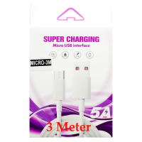 Super Charging Micro-USB Data Cable 3m für Samsung...