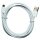 Super Charging Micro-USB Data Cable 2m für Samsung white