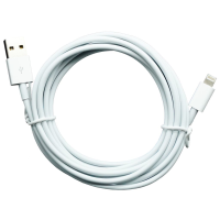Super Charging USB Lightning Cable 2m für Iphone white