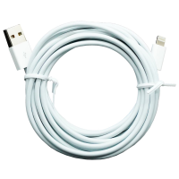 Super Charging USB Lightning Cable 3m für Iphone white
