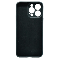 Soft Backcase mit Kameraschutz für iPhone 13 Schwarz