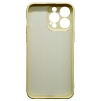 Soft Backcase mit Kameraschutz für iPhone 13 mini Beige