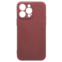 Soft Backcase mit Kameraschutz für iPhone 13 mini Hellrot