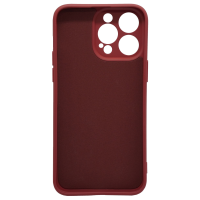 Soft Backcase mit Kameraschutz für iPhone 13 mini Hellrot