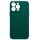 Soft Backcase mit Kameraschutz für iPhone 14 Pro Grün (Bulk)