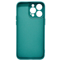 Soft Backcase mit Kameraschutz für iPhone 13 Grün