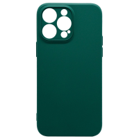 Soft Backcase mit Kameraschutz für iPhone 13 Pro Grün