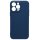 Soft Backcase mit Kameraschutz für iPhone 13 Pro Max Blau (Bulk)