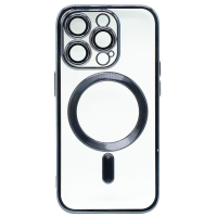 Magnetic Case mit Kamera-Schutzglas für iPhone 13 Schwarz