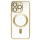 Magnetic Case mit Kamera-Schutzglas für iPhone 13 Pro Gold