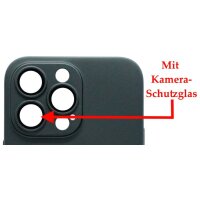 Magnetic Hardcase mit Kamera-Schutzglas für iPhone 14 Pro Max Schwarz (Bulk)