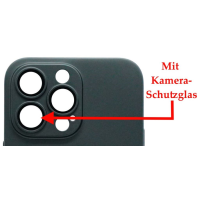 Magnetic Hardcase mit Kamera-Schutzglas für iPhone 13 Pro Schwarz