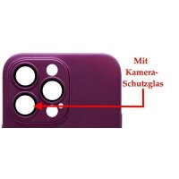 Magnetic Hardcase mit Kamera-Schutzglas für iPhone 13 Pro Max Lila (Bulk)