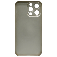 Magnetic Hardcase mit Kamera-Schutzglas für iPhone 14 Plus Gold