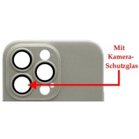 Magnetic Hardcase mit Kamera-Schutzglas für iPhone 14 Pro Gold (Bulk)