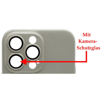Magnetic Hardcase mit Kamera-Schutzglas für iPhone 13 Gold