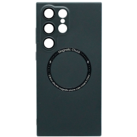 Magnetic Hardcase mit Kamera-Schutzglas für Samsung  S23 Schwarz