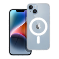 Magnetic Case für iPhone 15 Plus Transparent