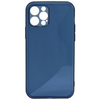 Silikon S Case für iPhone 12 Blau
