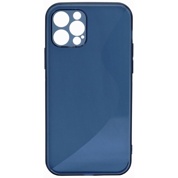 Silikon S Case für iPhone 12 Pro Blau (Bulk)