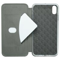 Bookcase Eleganz für Samsung A13 5G Silber (Bulk)