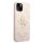Guess 4G Metal Logo Rapport Case für Iphone 15 Plus pink