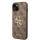 Guess 4G Metal Logo Rapport Case für Iphone 15 Pro Max brown