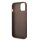 Guess 4G Metal Logo Rapport Case für Iphone 15 Pro Max brown
