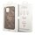 Guess 4G Metal Logo Rapport Case für Iphone 15 Pro Max brown