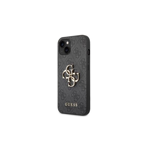 Guess 4G Metal Logo Rapport Case für Iphone 15 Pro black